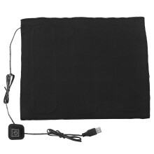 Portable Heating Device USB Powered, Washable Foldable Heating Pad With3Gear Thermostat For Neck Back Abdomen Comfort