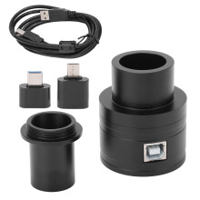Zwart geanodiseerde aluminium telescoopadapter voor Z-mount systeemcamera's, astronomische telescoopadapter M42X0.75 interface, hoogwaardige