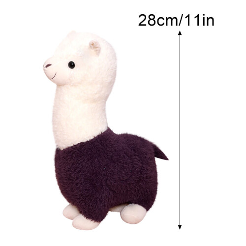 Violetti pehmolelueläinnukke lapsille 28cm 2