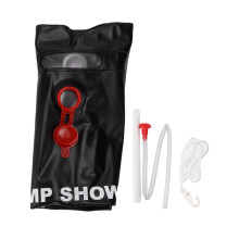 Eco Friendly Solar Shower Bag Durable PVC Material Fast Heating Performance Easy To Carry Removable Hose On Off Control Foldable Design Suitable For