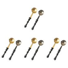 8Stk Wachsschmelzlöffel Holzgriff Kupfer Wax Seal Für Zuhause