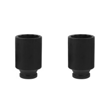 2Stk Steckschlüssel 36Mm Schwarz Radschloss Schlüssel