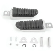 Comoda pedana posteriore per Suzuki GSXR250, design antiscivolo, design elegante, resistente, facile da installare, in lega di alluminio, compatibile