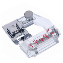 Bias Binding Tape Application Snap-On Type Presser Foot Universal Fitting Sewing Machine Foot Adjustable Bias Binder Foot Decorative Stitch Compatible
