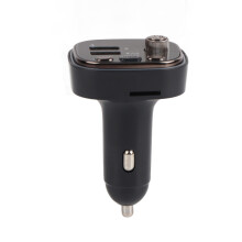 Bluetooth5.3Technology Fm Transmitter For Car With Handsfree Function, Led Backlit Display And Mp3Support, Dual Usb Ports With Quick Charge And