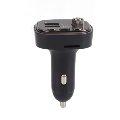 Bluetooth5.3Technology Fm Transmitter For Car With Handsfree Function, Led Backlit Display And Mp3Support, Dual Usb Ports With Quick Charge And