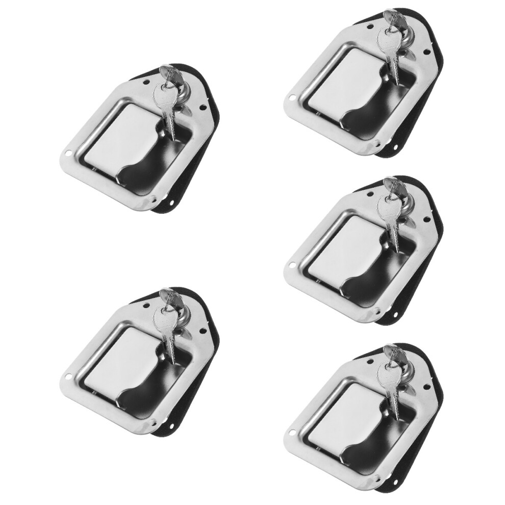 5Pcs Durable Stainless Steel Latch Lock For Toolbox Security 3711318808567