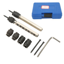 Auto Body Work Sheet Metal Hole Cutter Double Sided High Speed Steel Rotary Spot Weld Cutter Spring-Loaded Center Pin Power Drill Tool Spot-Welded