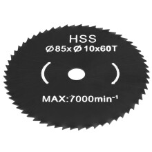 Durable Mini Circular Saw Blades60Teeth High Speed Steel Precision Cutting For DIY Craftsmen Rotary Tools Metal Processing Wood Carving