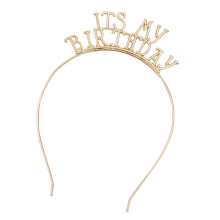 Headbands For Girls Birthday Kids Alloy Headdress Durable Hair Hoop