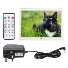 Ramă foto digitală cu telecomandă și afișaj IPS, ramă foto digitală personalizată cu afișaj multi-fereastră și suport pentru muzică de
