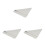 9Pcs Soft Microfiber Cleaning Cloth for Eyeglasses Screens Light Grey 1