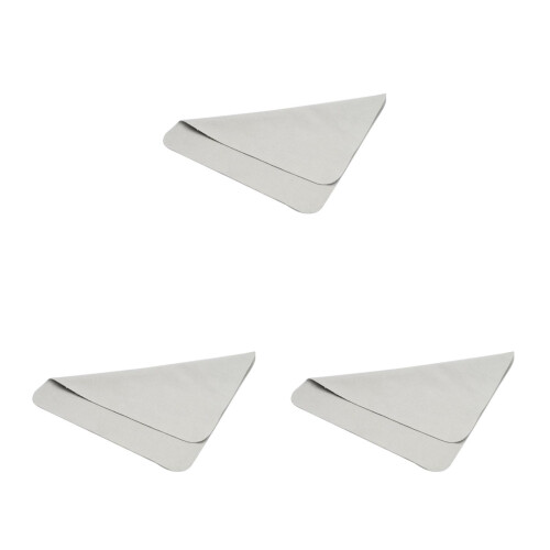9Pcs Soft Microfiber Cleaning Cloth for Eyeglasses Screens Light Grey