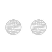 2Pcs Stainless Steel Sink Stopper Silver Floor Drain Cover for Kitchen