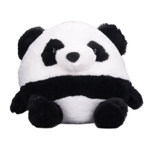 Pernă decorativă drăguță cu formă de panda, cu greutăți, multifuncțională, din materiale moi de pluș, pentru dormitorul copiilor, jucărie