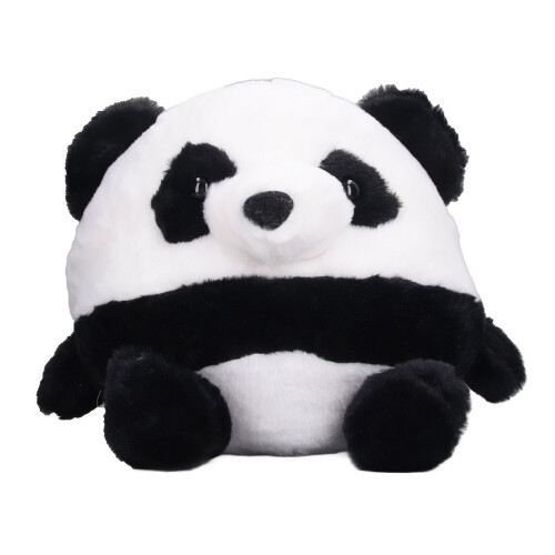 Χαριτωμένο βελούδινο βάρη Panda με πολυλειτουργική χρήση, μαλακά βελούδινα υλικά