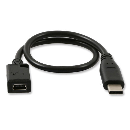 Adaptér USB 5pin na USB C samice-samec, nabíjecí kabel pro telefony