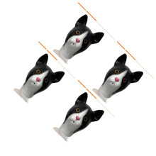 4Pcs Latex Cat Masks Kids Halloween Animal Head Masquerade
