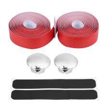 Fita para guidão de bicicleta de estrada, material macio e acolchoado, absorvente de suor, fácil de instalar, durável, com acabamento fosco, alta