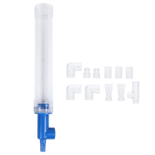 Système de filtration automatique par adsorption pour aquarium à crevettes, betta et tortues. Filtre interne à déchets de poissons avec système
