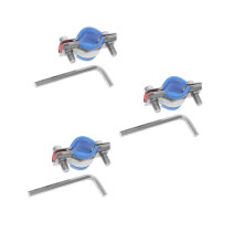 3Sets Stainless Office Chair Repair Clamp Replacement Kit