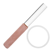 1Set Sound Bowl Stick Mallet with O-Ring for Singing Bowls