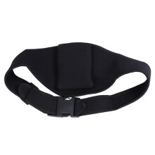 6Pcs Black Nylon Microphone Transmitter Pouch Carrier Belt for Fitness
