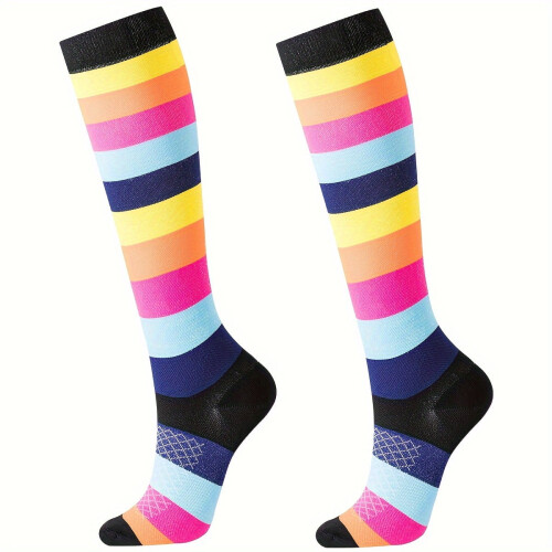 6-Pack Sports Compression Socks... 1