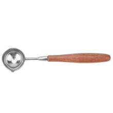 Handy Tool Melting Spoon, Wax Seal Kit Vintage Brass Spoon with Wooden Handle for Wax Seal Furnace Sealing Stamp Craft Projects Gift Sealing