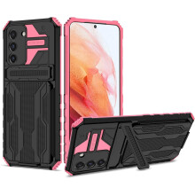 Galaxy S20FE Schutzhülle in Militärqualität, pink, zweilagig, stoßfest