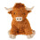 Tupukom Clearance Highland Cow Λούτρινο Ζωάκι – Χαριτωμένο Ρεαλιστικό Χνουδωτό Λούτρινο 1