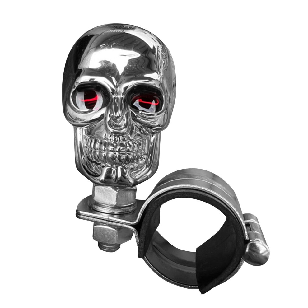 Skull Steering Wheel Knob, Smooth Steering Wheel Auxiliary Booster Spinners, Stable Steering Wheel Knob Spinner, Vehicle Steering Wheel Spinners Ball 9418476731945