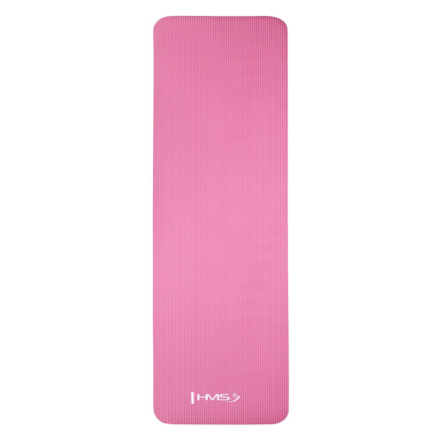 Yogamat, roze - antislip, 6 mm dik
