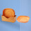6 Pcs Square Wood Grain Serving Dish Organizer 14