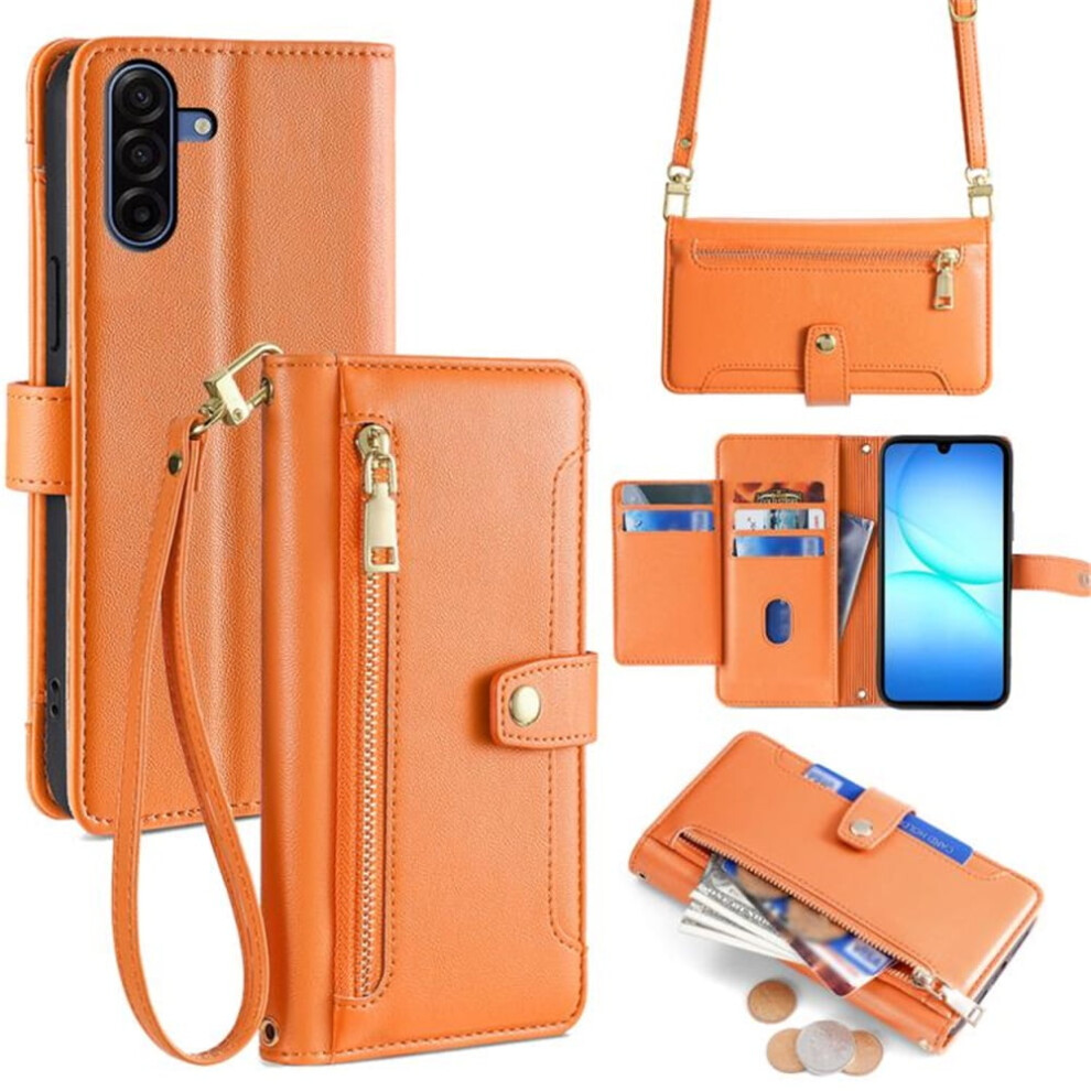 Leather Wallet Case For Samsung Galaxy S25 5G 6.2 Inch 9170372597147