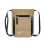 RFID-Blocking Neck Passport Pouch Khaki 1