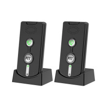 2-Pack Wireless Intercom System, 3280ft Range, Voice-Activated, Easy Setup, Portable Bidirectional—Compatible with Home Use