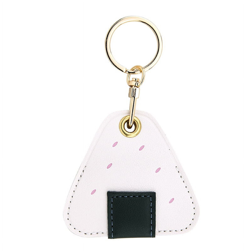 Leather Keychain Case Holder For Compatible With Apple Airtag,Protective Air Tag Cover With Keychain Ring,Anti-Scratch Airtags Case For Keys 9418476733635