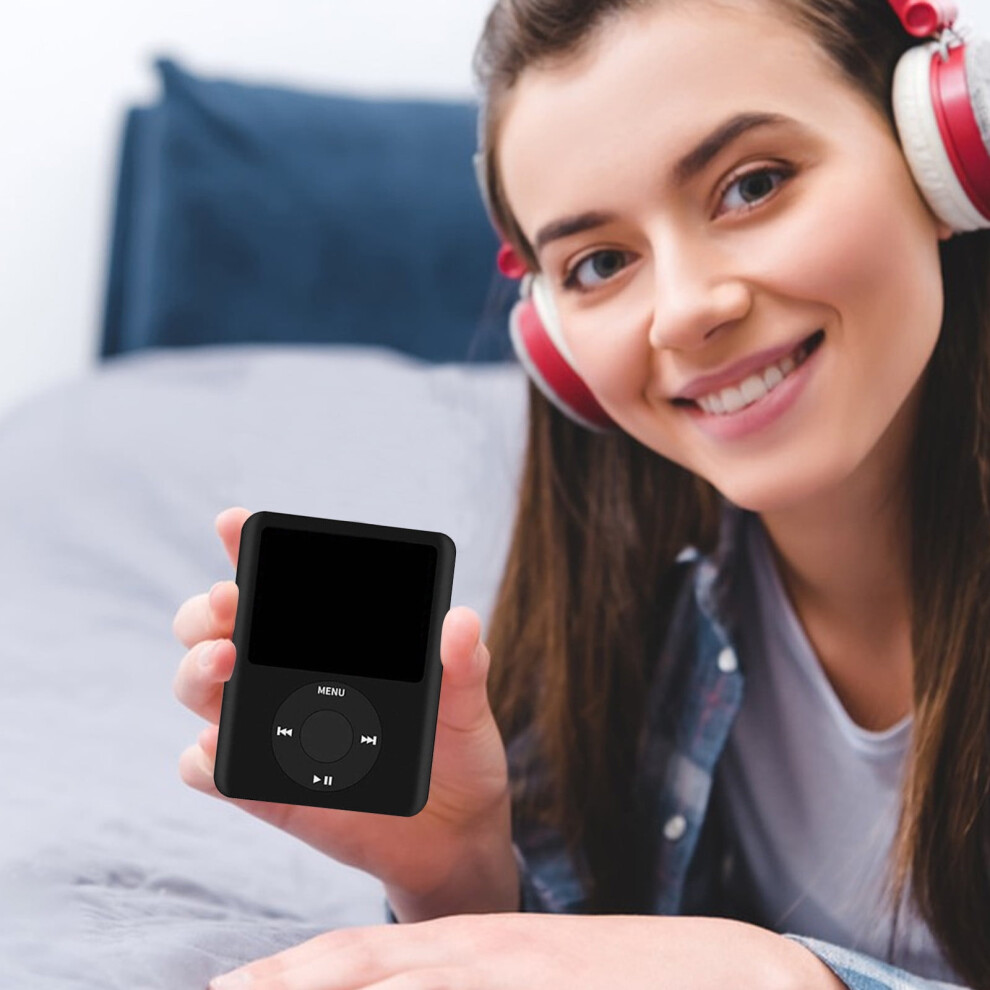 1.8" Hd Bluetooth Speaker With Mp4 Card Slot, Lyrics Display & Long Standby Â Black 9418476734939