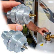 Propane Fuel Filter Replacement Universal Propane Filter Durable Aluminum And Brass Heater Filter For Portable Heater