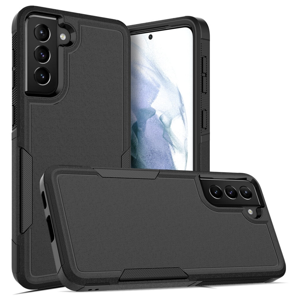 Defender Case For Compatible With Samsung Galaxy S21+ 5G Â Heavy Duty, Dustproof, Shockproof, Non-Slip Rugged Cover, Black 9418476733796