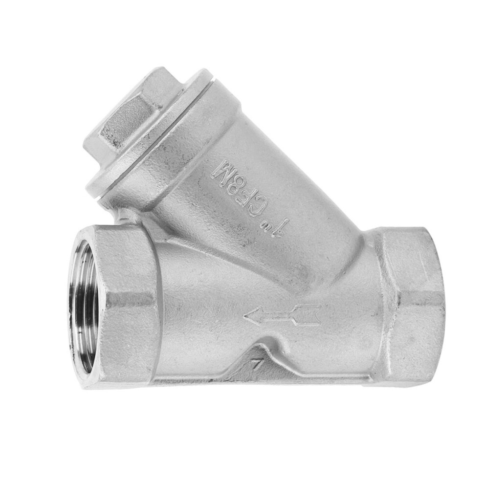 Type Strainer For Water Oil Gas Systems, Stainless Steel Y Shaped Strainer With Double Layers Mesh, Corrosive Liquid Resistant Pump Filter With Low 9071309140132