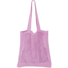 Gehäkelte Strandtasche aus Netzgewebe, gestrickte Boho-Tasche für den Sommerurlaub – ideal für Damen
