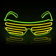 led light up glasses party,led glasses for adults party, Luminous Glasses For Parties, EL Glasses Costumes for Party