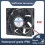 DC12V/24V/48V 12cm IP68 Waterdichte ventilator met dubbele lagers 1