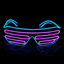 led light up glasses party,led glasses for adults party, Luminous Glasses For Parties, EL Glasses Costumes for Party