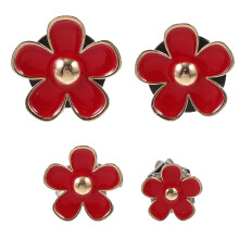 4 Pcs Aroma Clip Car Interior Decor Creative Auto Decorations Dashboard Man Miss Red