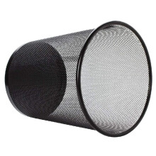 4-Pack Mesh Wastebasket – 2.5 Gallon Round Open Top Trash Cans for Office & Home Recycling