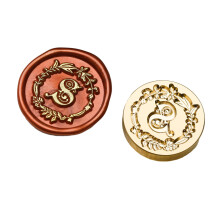 V Wax Seal Stamp Metal Letter Series Sealing Wax Stamp for Envelope Scrapbooking Wedding Invitation Decorations