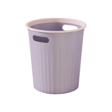 10L Slim Plastic Garbage Can with Removable Liner Holder – Stylish Wastebasket for Bathroom, Kitchen, Bedroom, Living Room, Toilet